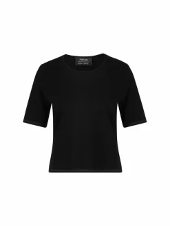 Marc Cain Sweatshirts & Sweatjacken<Damen Pullover schwarz uni