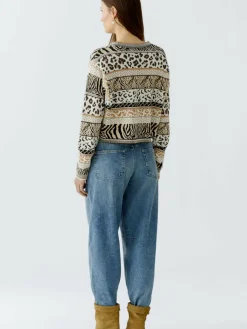 Damen Oui Pullover & Strickjacken>Damen Pullover