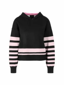 Marc Cain Pullover & Strickjacken<Damen Pullover schwarz uni