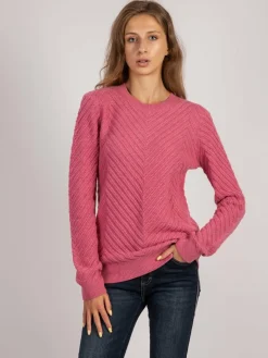 Vicci Germany Pullover & Strickjacken<Damen Pullover rosa uni