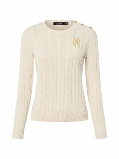 Lauren Ralph Lauren Pullover & Strickjacken<Damen Pullover sand uni