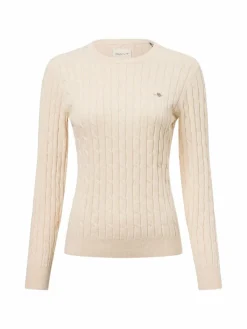 Gant Pullover & Strickjacken<Damen Pullover beige meliert