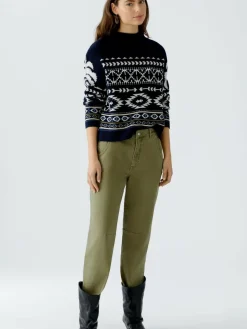 Damen Oui Pullover & Strickjacken><noscript><img width=