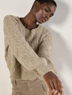 Damen Apricot Pullover & Strickjacken>Damen Pullover