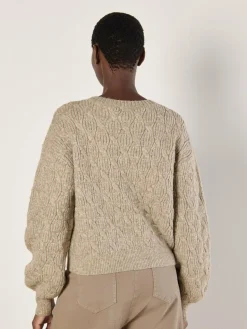 Damen Apricot Pullover & Strickjacken>Damen Pullover