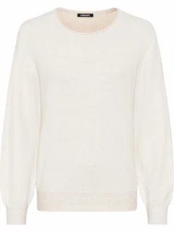 Olsen Pullover & Strickjacken<Damen Pullover beige uni