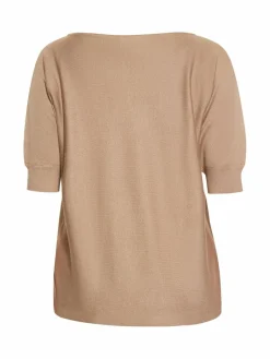 Usha Pullover & Strickjacken<Damen Pullover taupe uni