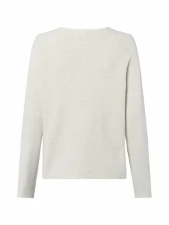Franco Callegari Pullover & Strickjacken<Damen Pullover hellgrau meliert