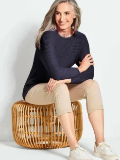 Damen Goldner Pullover & Strickjacken><noscript><img width=