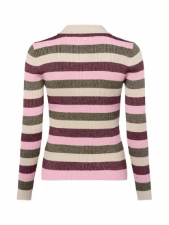 Nümph Pullover & Strickjacken<Damen Pullover - Numoras rosa beige gestreift