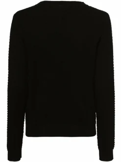 Vila Pullover & Strickjacken<Damen Pullover - VIDalo schwarz uni