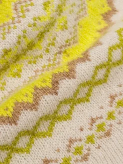 Franco Callegari Pullover & Strickjacken<Damen Pullover aus Merinowolle beige gemustert