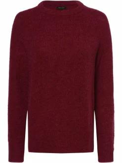 Marie Lund Pullover & Strickjacken<Damen Pullover mit Mohair-Anteil purple uni