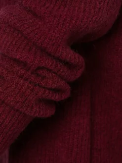 Marie Lund Pullover & Strickjacken<Damen Pullover mit Mohair-Anteil purple uni