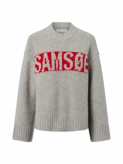 Damen Samsøe Samsøe Pullover & Strickjacken>Damen Pullover mit Woll-Anteil - Sakeiku