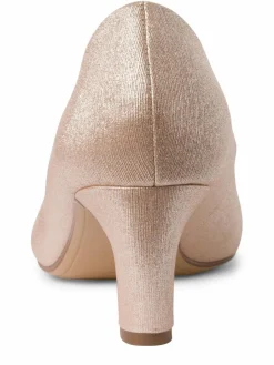 Tamaris Pumps<Damen Pumps nude silber uni