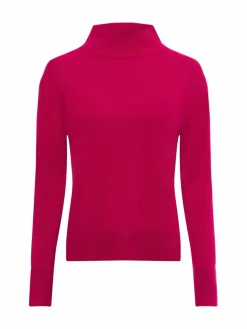Franco Callegari Pullover & Strickjacken<Damen Pure Cashmere Pullover pink uni