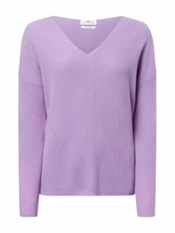 Fynch-Hatton Pullover & Strickjacken<Damen Pure Cashmere Pullover flieder uni