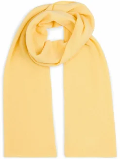 Marie Lund Schals & Tücher<Damen Pure Cashmere Schal zitrone uni