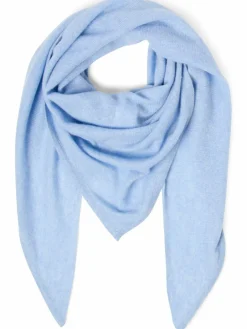 Marie Lund Schals & Tücher<Damen Pure Cashmere Schal blau meliert