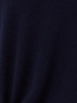 Franco Callegari Pullover & Strickjacken|Shirts & Tops<Damen Pure Cashmere Strickshirt marine uni