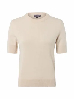 Franco Callegari Pullover & Strickjacken|Shirts & Tops<Damen Pure Cashmere Strickshirt beige meliert