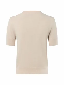 Franco Callegari Pullover & Strickjacken|Shirts & Tops<Damen Pure Cashmere Strickshirt beige meliert
