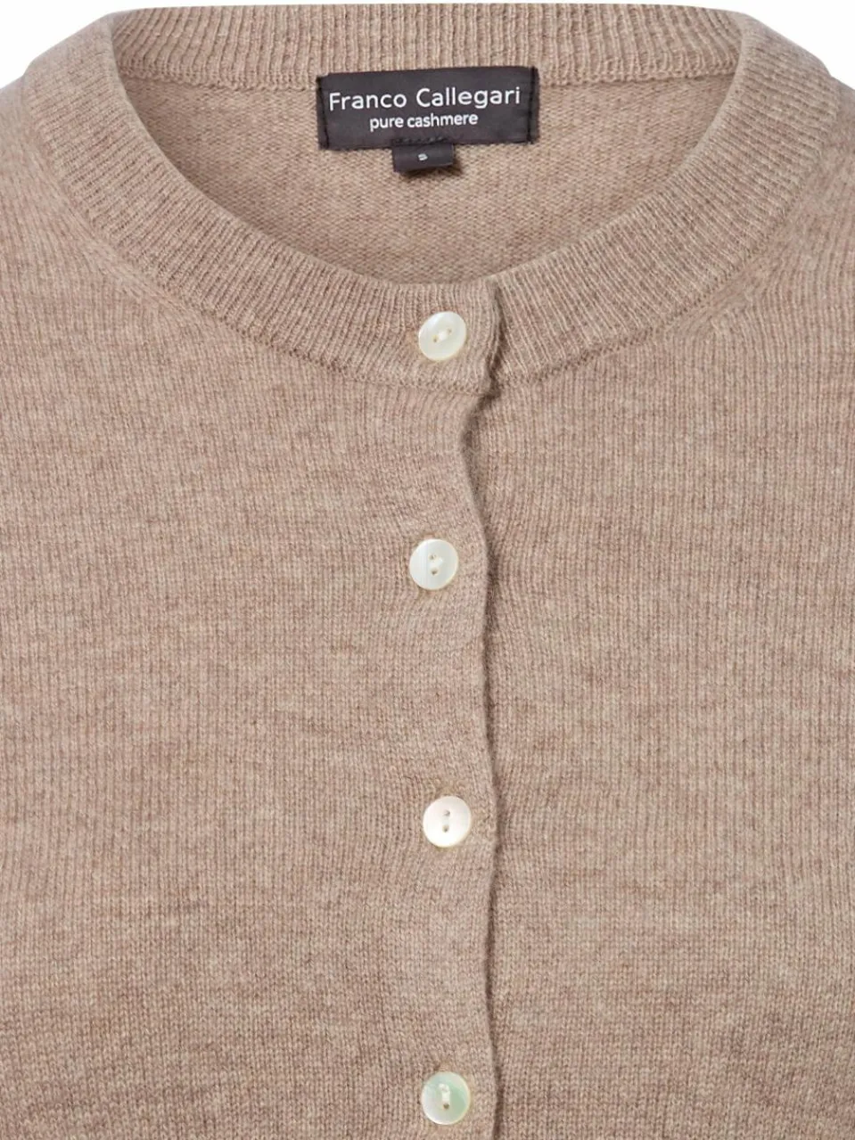 Damen Franco Callegari Pullover & Strickjacken>Damen Pure Cashmere Strickjacke