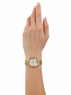 s.Oliver Uhren<Damen Quarzuhr gold uni