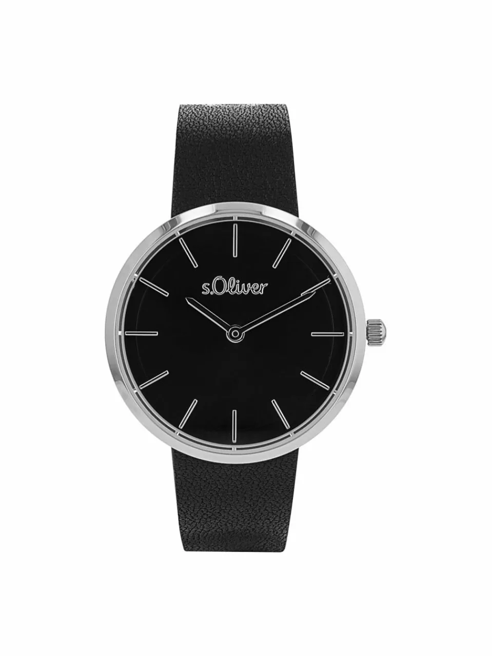 s.Oliver Uhren<Damen Quarzuhr beige uni