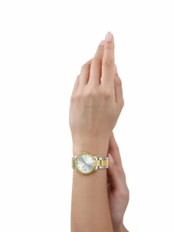 s.Oliver Uhren<Damen Quarzuhr gold uni