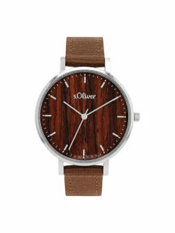 s.Oliver Uhren<Damen Quarzuhr roségold uni