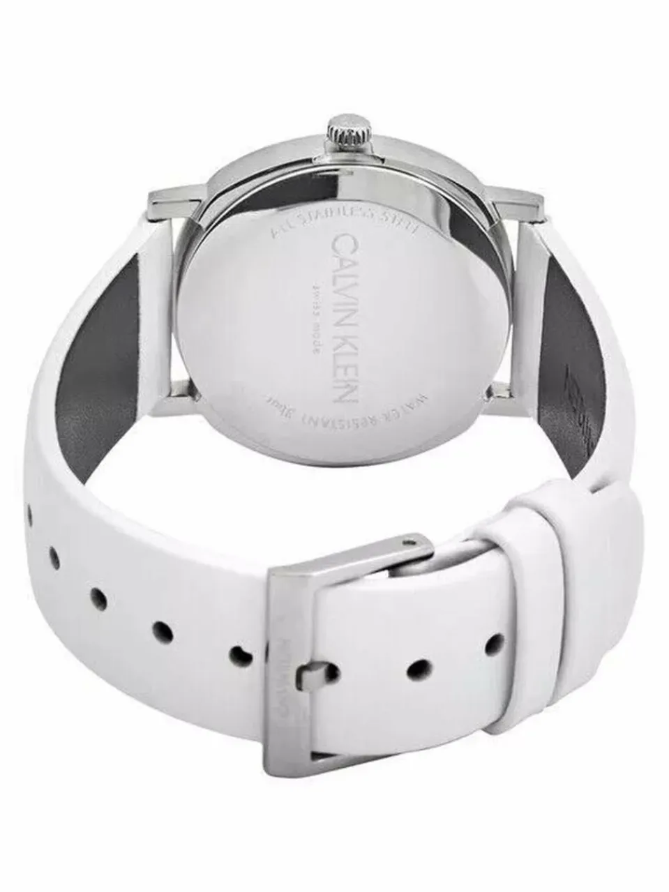 Calvin Klein Uhren<Damen Quarzuhr - K8Q331L2 weiß uni