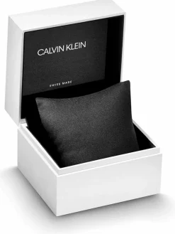 Calvin Klein Uhren<Damen Quarzuhr - K8Q331L2 weiß uni