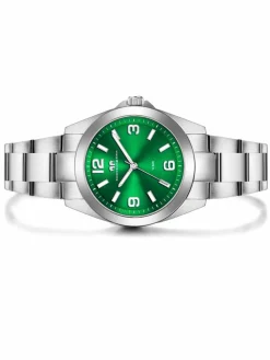 Rhodenwald & Söhne Uhren<Damen Quarzuhr - Majestia silber uni