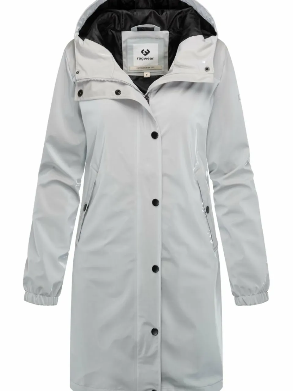 Ragwear Jacken & Westen<Damen Regenmantel - Husty Rainy hellgrau uni