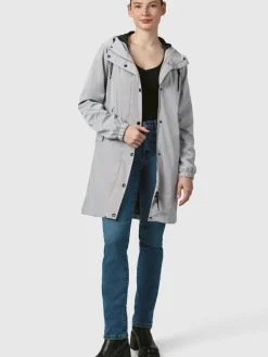Ragwear Jacken & Westen<Damen Regenmantel - Husty Rainy hellgrau uni