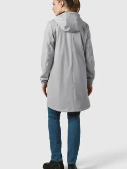 Ragwear Jacken & Westen<Damen Regenmantel - Husty Rainy hellgrau uni