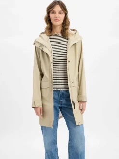 Didriksons Jacken & Westen<Damen Regenparka - Elly beige uni