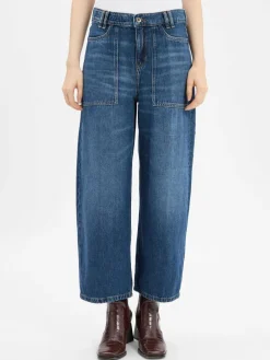 Drykorn Jeans<Damen Relaxed Fit Jeans - Derive dark stone uni