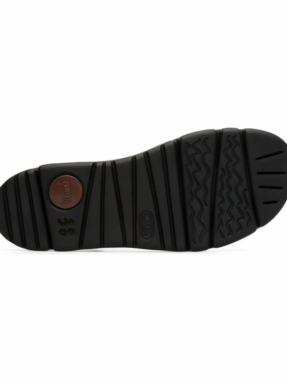 Camper Sandalen & Sandaletten<Damen Riemchensandalen - Oruga schwarz uni