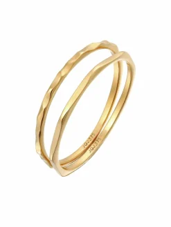 Elli PREMIUM Schmuck<Damen Ring gold uni