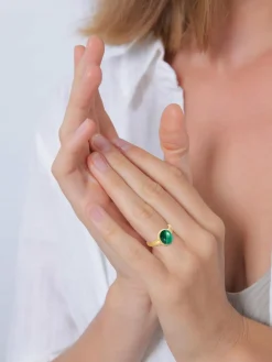 Elli PREMIUM Schmuck<Damen Ring gold uni