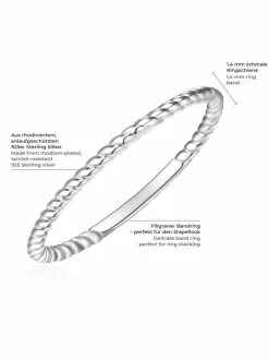 Glanzstücke München Schmuck<Damen Ring silber uni