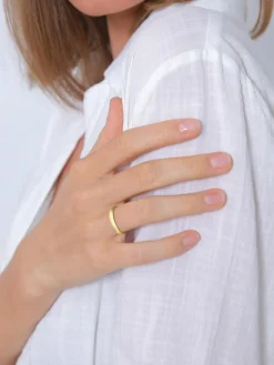 Elli PREMIUM Schmuck<Damen Ring gold uni