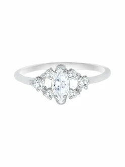 Elli Schmuck<Damen Ring silber uni