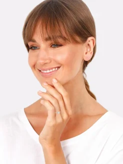 Elli Schmuck<Damen Ring silber uni