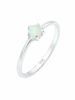 Elli Schmuck<Damen Ring silber uni