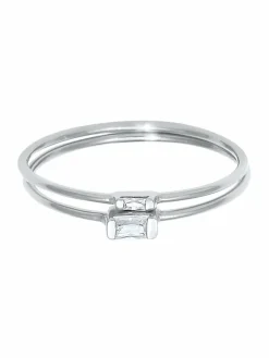 Elli Schmuck<Damen Ring silber uni