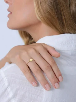 Elli PREMIUM Schmuck<Damen Ring gold uni